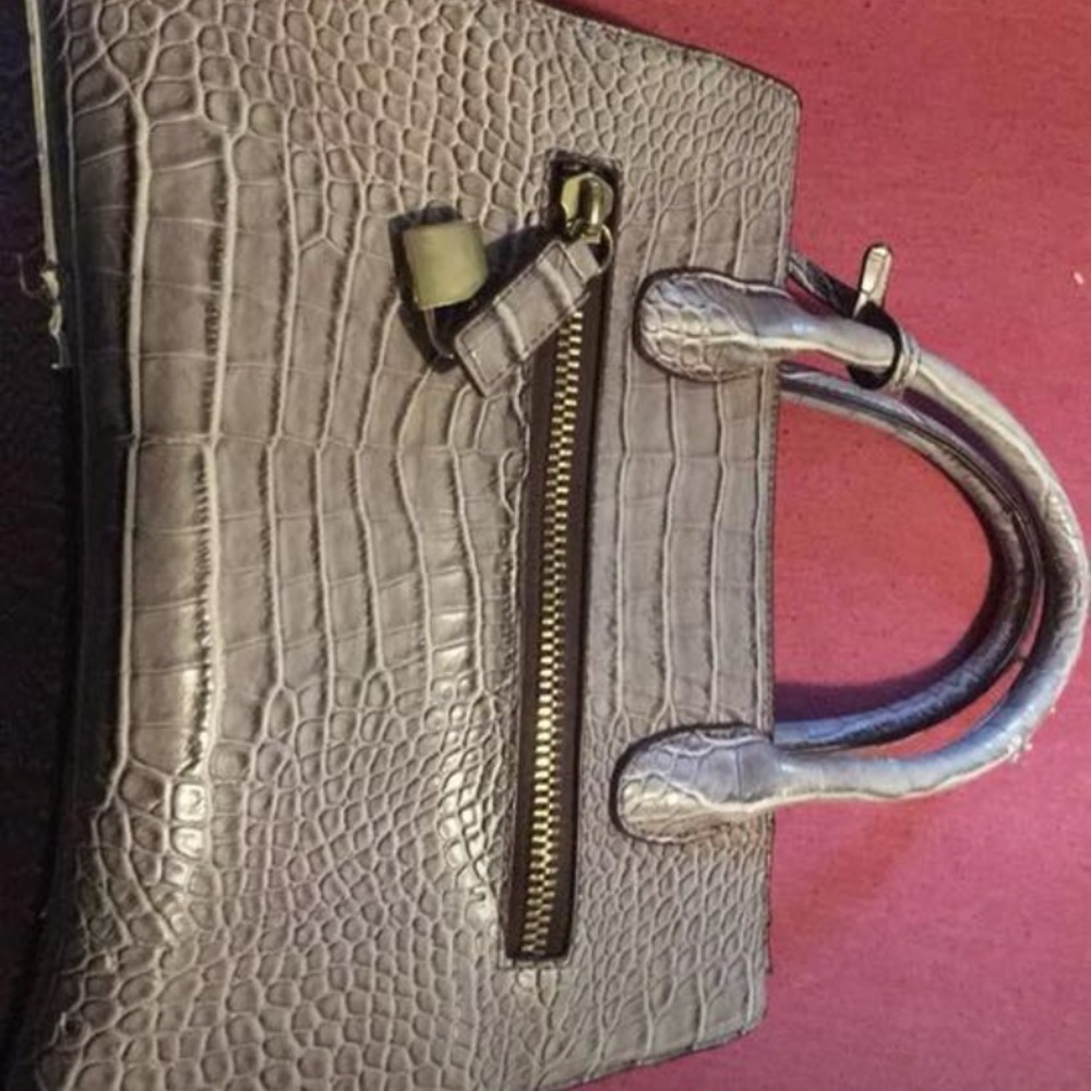 Snake skin style purse